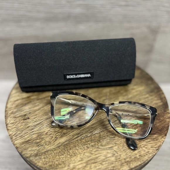 Dolce & Gabbana DG3218 2888 52016 140 Tortoise Shell Eyeglasses Glasses w/ Case - Picture 2 of 11